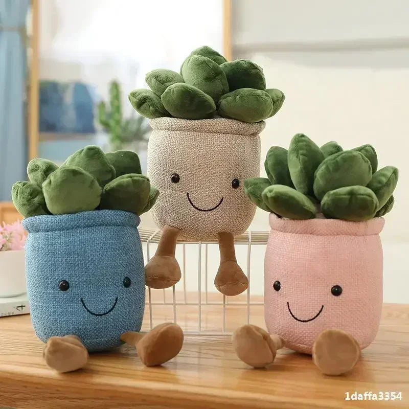 planty the potted plant Planty Stuffed Toy – OZ BALCONY SUCCULENT