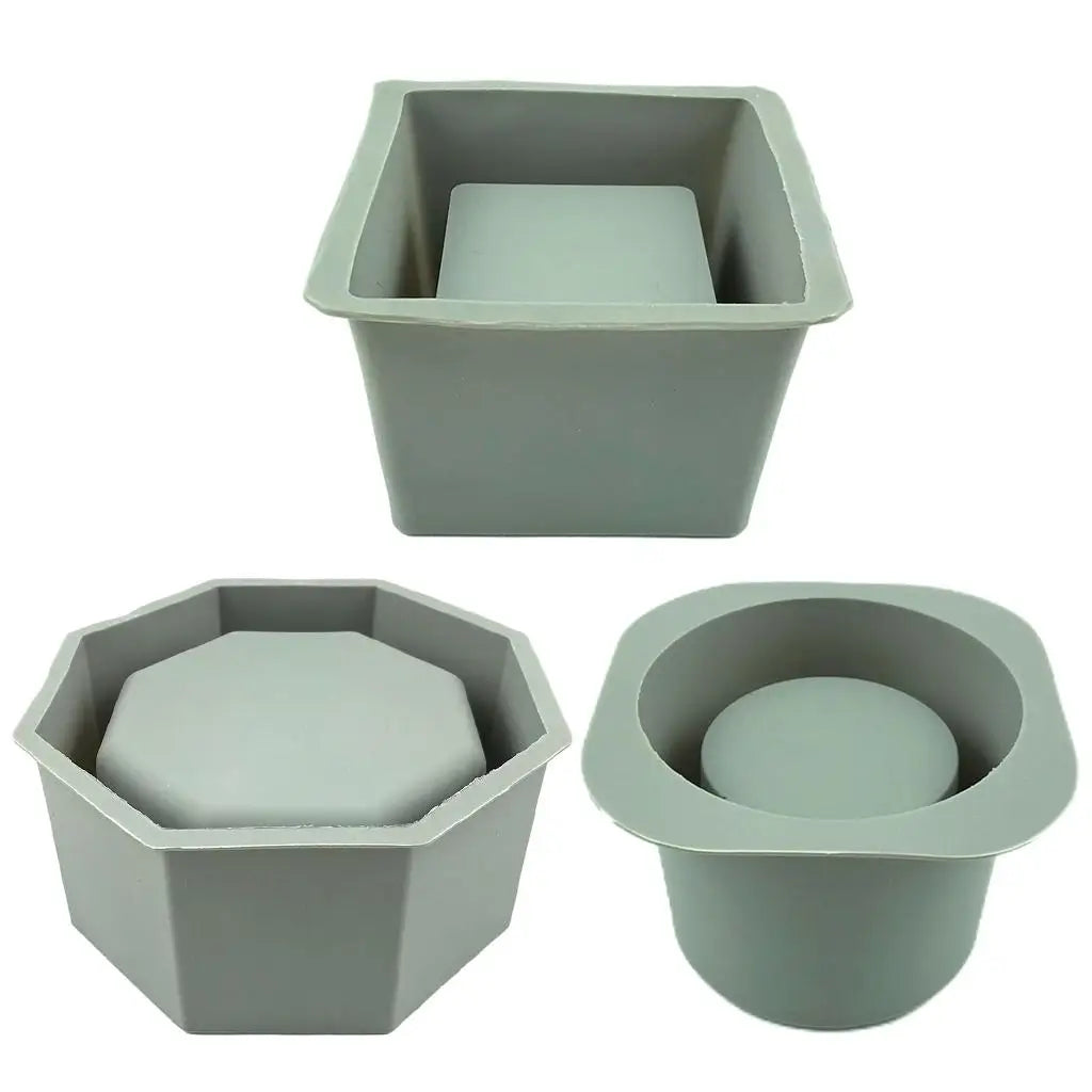 Greeny Succulent Plants Pot Mold