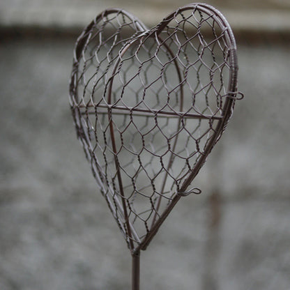 Hearty Iron Wire Succulent Pot