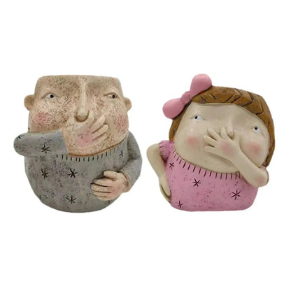 Funny Head Planter Pot